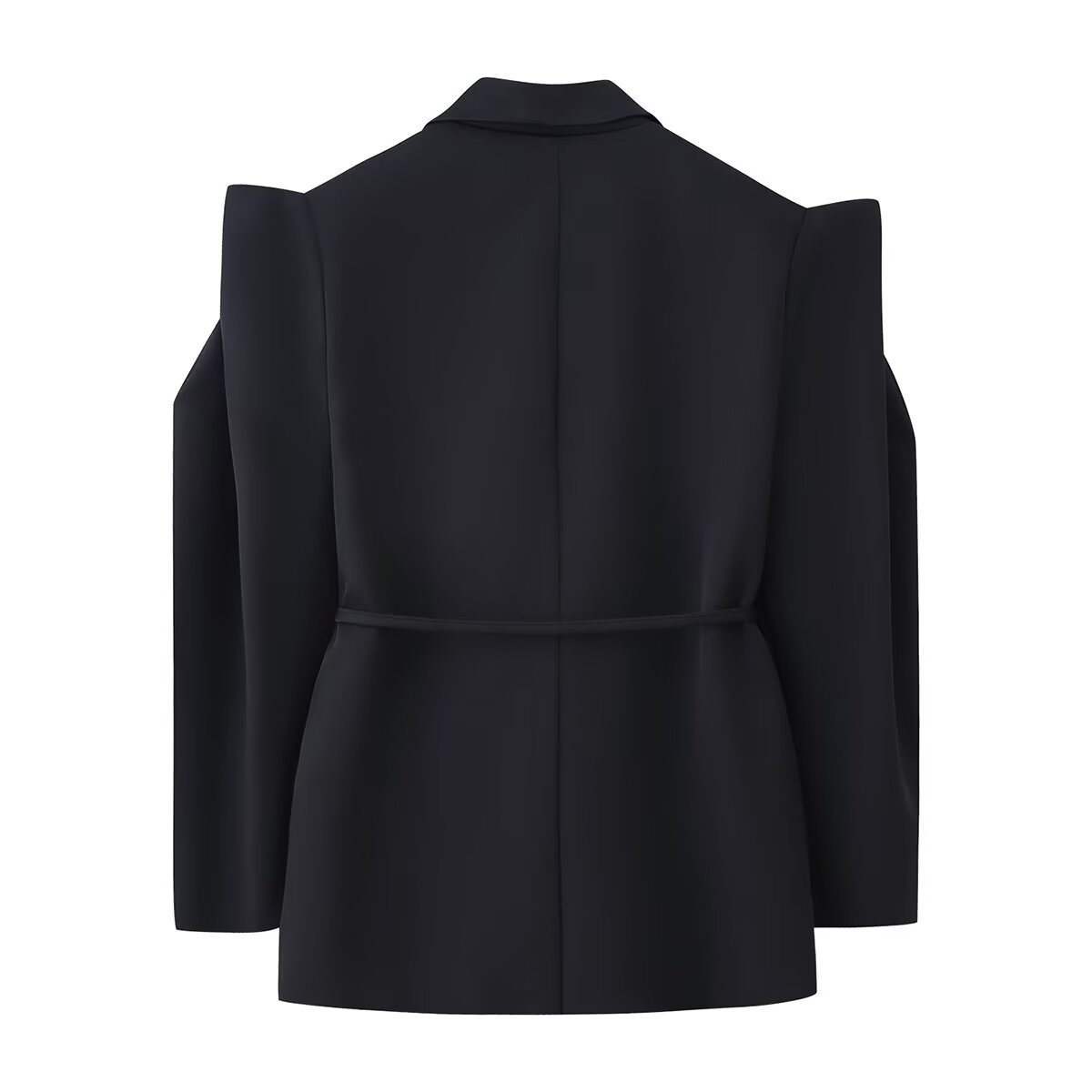 Elegantes Damen Blazer Tailliert Für Den Büroalltag_voghion.com