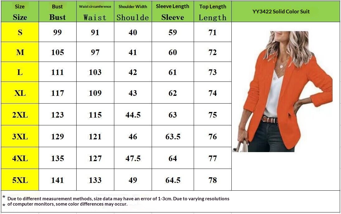 2025 Autumn New Elegant Jacket Wish Women's Long Sleeve Solid Color Suit Collar Single-Breasted Blazer_voghion.com