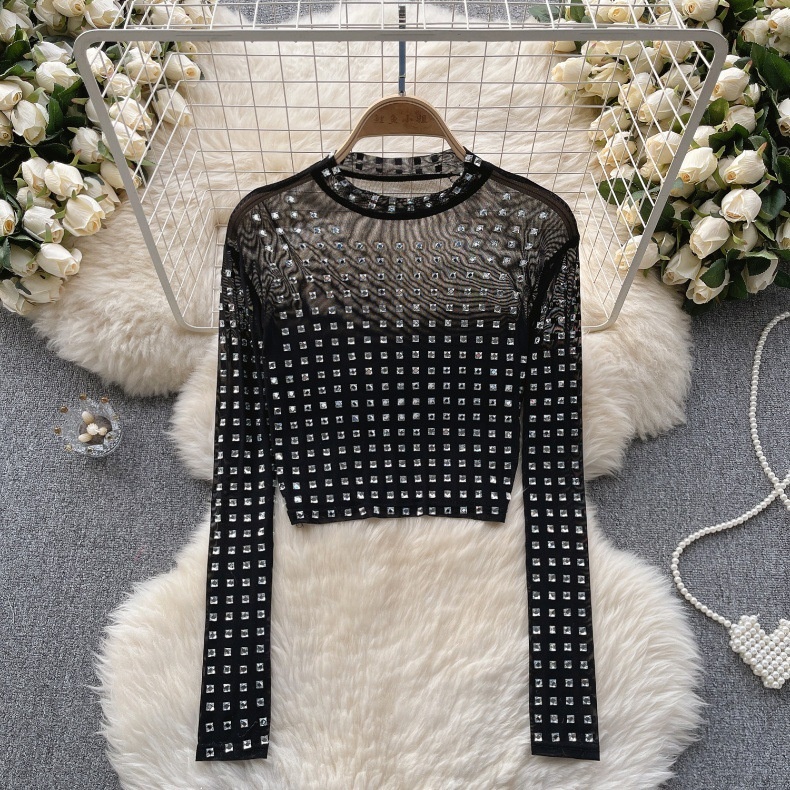 Light European And American High-End Blazer For Women Irregular Patchwork Denim Design Street Style Elegant Top_voghion.com