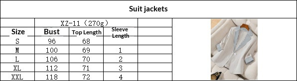 Blazer da donna in stile britannico, modello ampio e snellente, con revers a blocchi di colore, nuovo, stile transfrontaliero europeo e americano, 2025._voghion.com