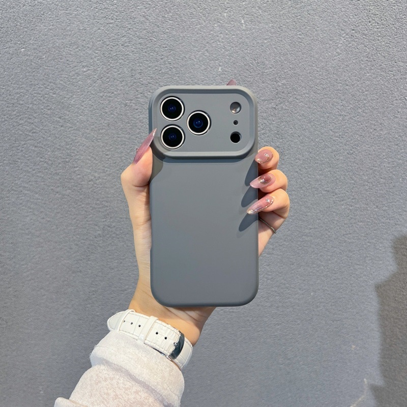 Flüssigsilikon, geeignet für iPhone 17 Zoll, Rundumschutz, stoßfeste Handyhülle für iPhone Pro Max, einfarbig mit integriertem_voghion.com