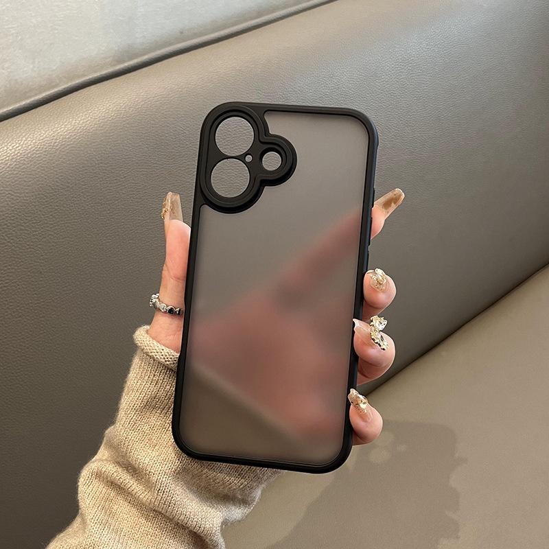 Iphone 16 pro max dėklas magnetinis matinis apsauginis dangtelis_voghion.com