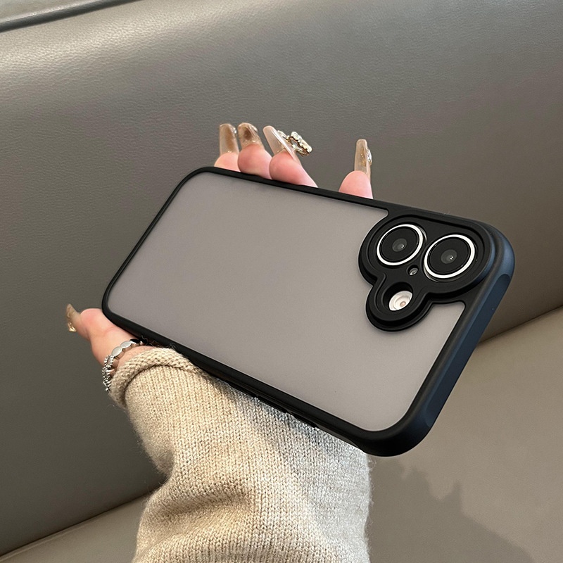 Iphone 16 pro max dėklas magnetinis matinis apsauginis dangtelis_voghion.com