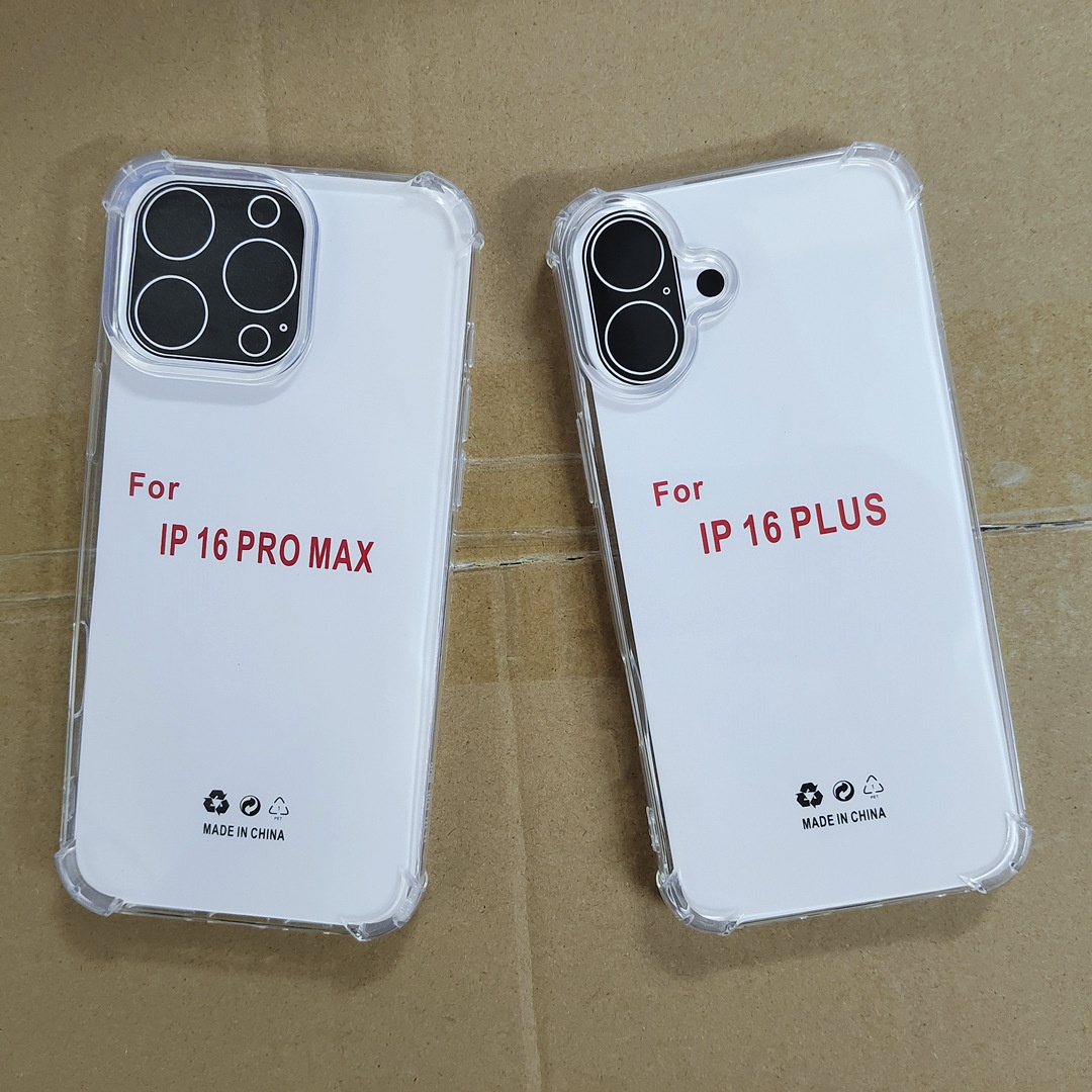 Adatto per IPHONE 17, custodia per telefono anti-caduta con fori precisi, anti-caduta a quattro angoli, bordo dritto trasparente_voghion.com