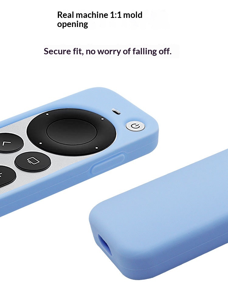 Custodia protettiva in silicone con luce notturna per telecomando TV 4K 2021_voghion.com