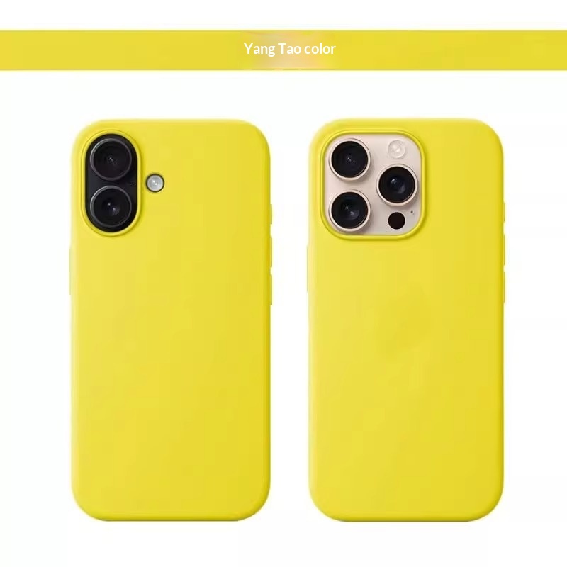 Compatible With Phone Case Magnetic Animation IPhone Max Liquid Silicone 16 Pro Camera Button_voghion.com