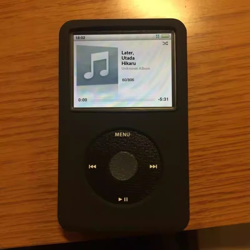 Compatible With IPC80G/120G/3rd Gen 160G Protective Case Simplism Silicone Cover IPod Classic 3 Slim Style_voghion.com