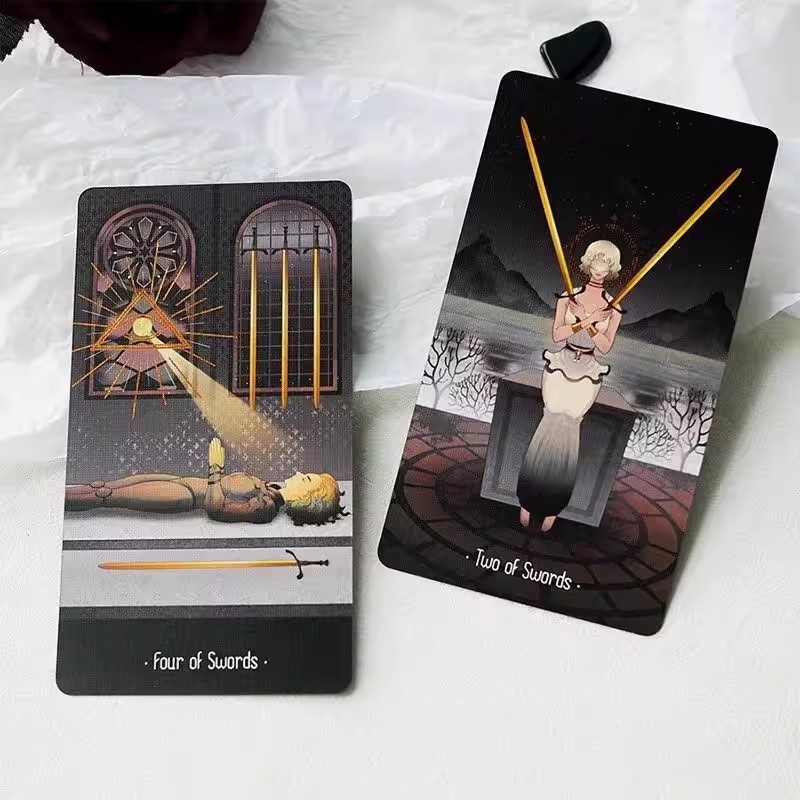 Jogo de cartas tarot globe trotter starry night clássico 78_voghion.com