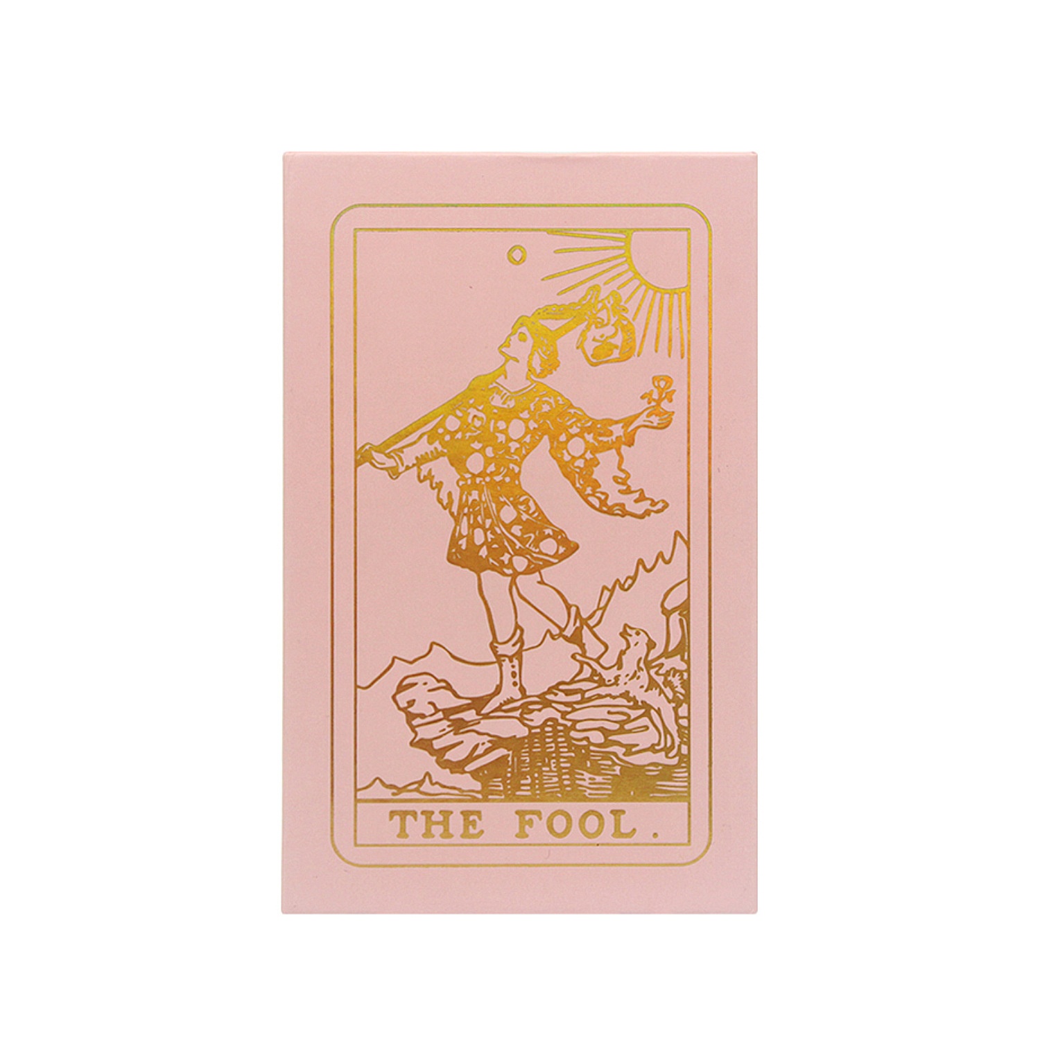 ToyPulse Rose Waite Tarot With Gold Foil Stamping For Beginners, Complete Set Of 80 Plastic Waterproof Board Game Cards_voghion.com