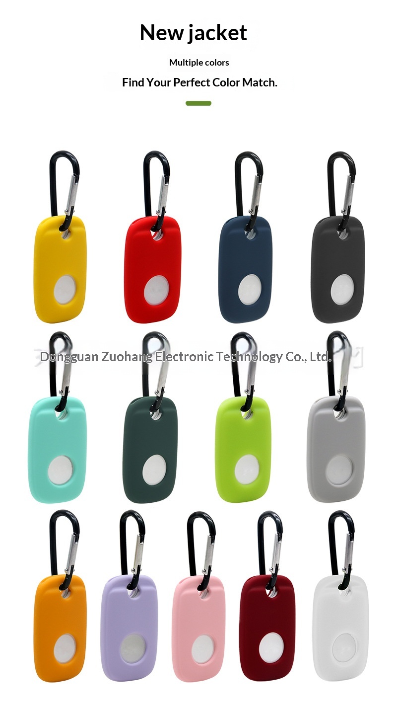 Skyddsfodral i silikon för tile pro bluetooth tracker_voghion.com