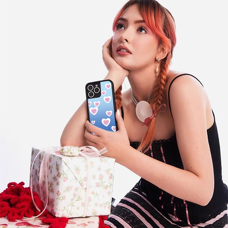 WildFlow Dream Heart Phone Case Compatible With IPhone 17 Iphone 16 Pro Max/15 Plus Protective Cover_voghion.com
