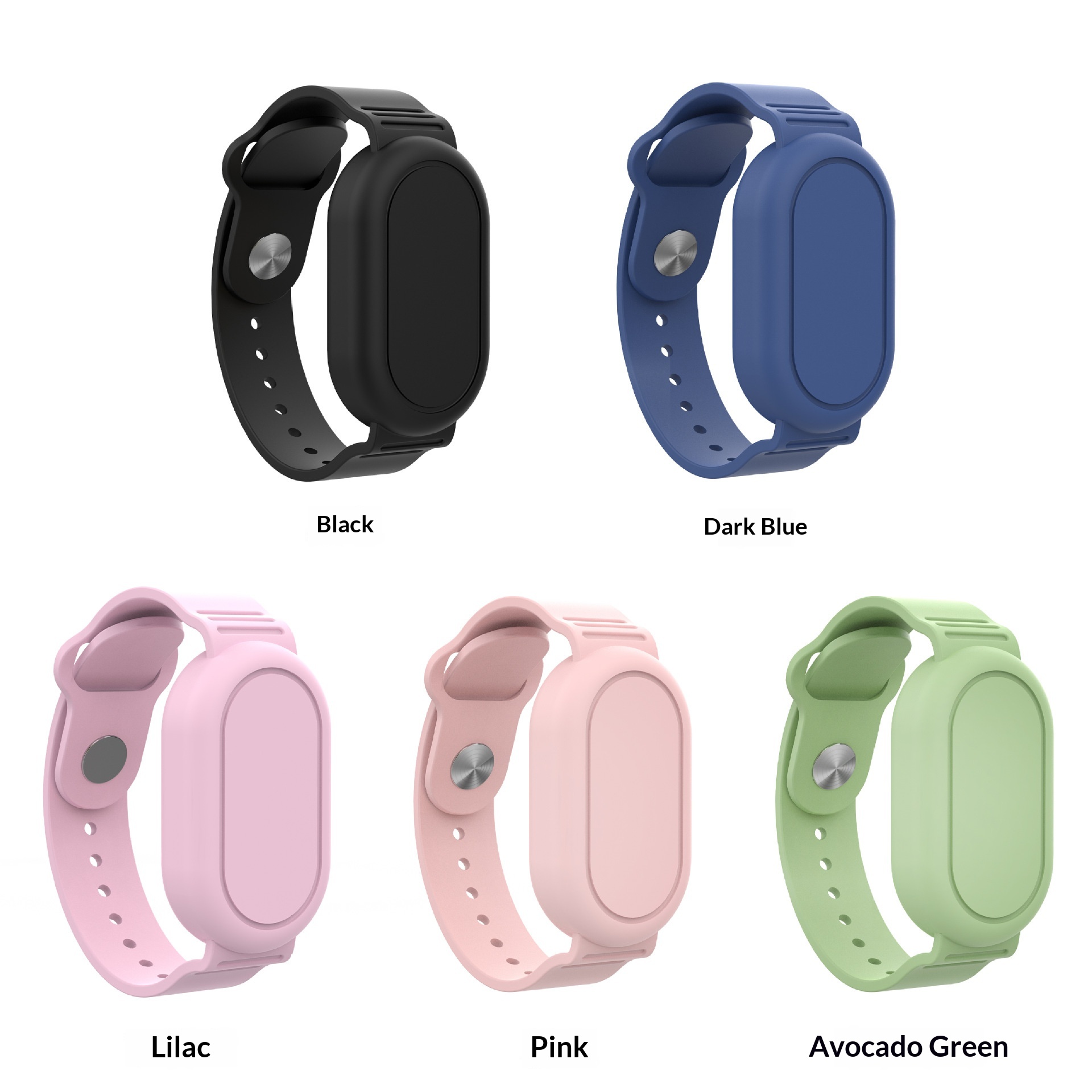 Suitable For Samsung SmartTag2 Wristband Case Anti-Lost Tracker Silicone Watch Strap Waterproof Protective Shell_voghion.com