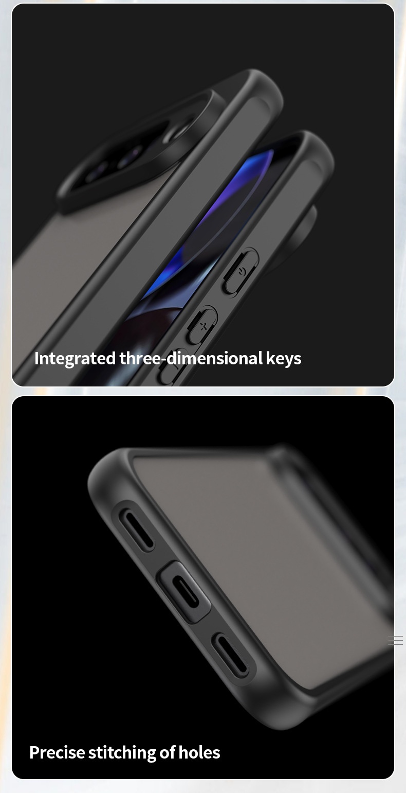 Capa protetora mate para google pixel 10 pro e 10a xl_voghion.com