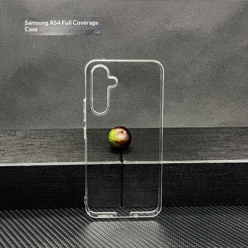 Compatible Samsung A57 Phone Full Coverage A37 Transparent Protective Cover A17 Hard Case Creative Anti-drop Oil Spray_voghion.com