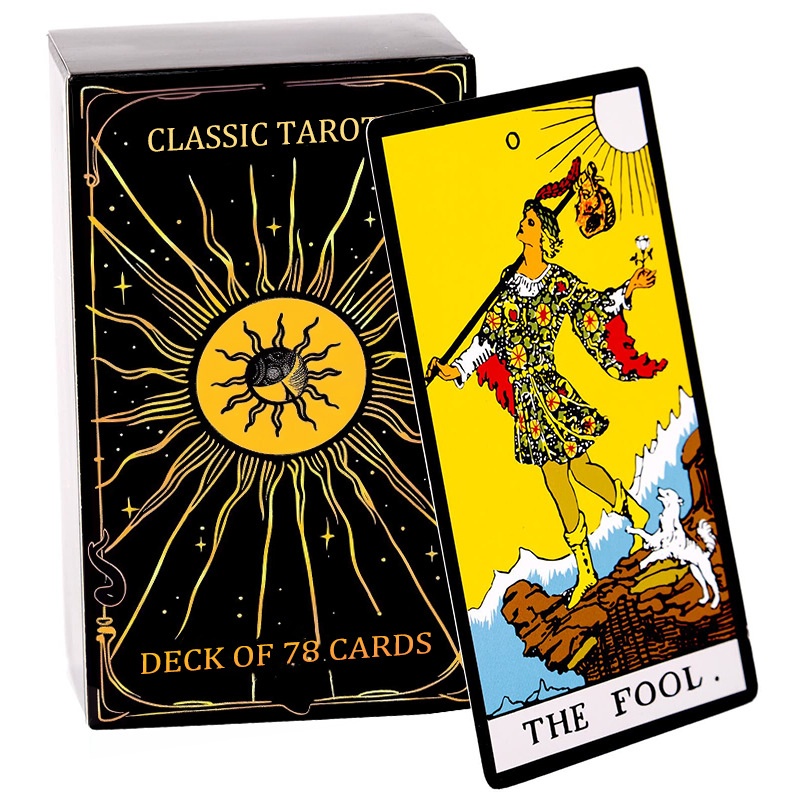 Complete set waite tarotkaarten met instructies goud_voghion.com