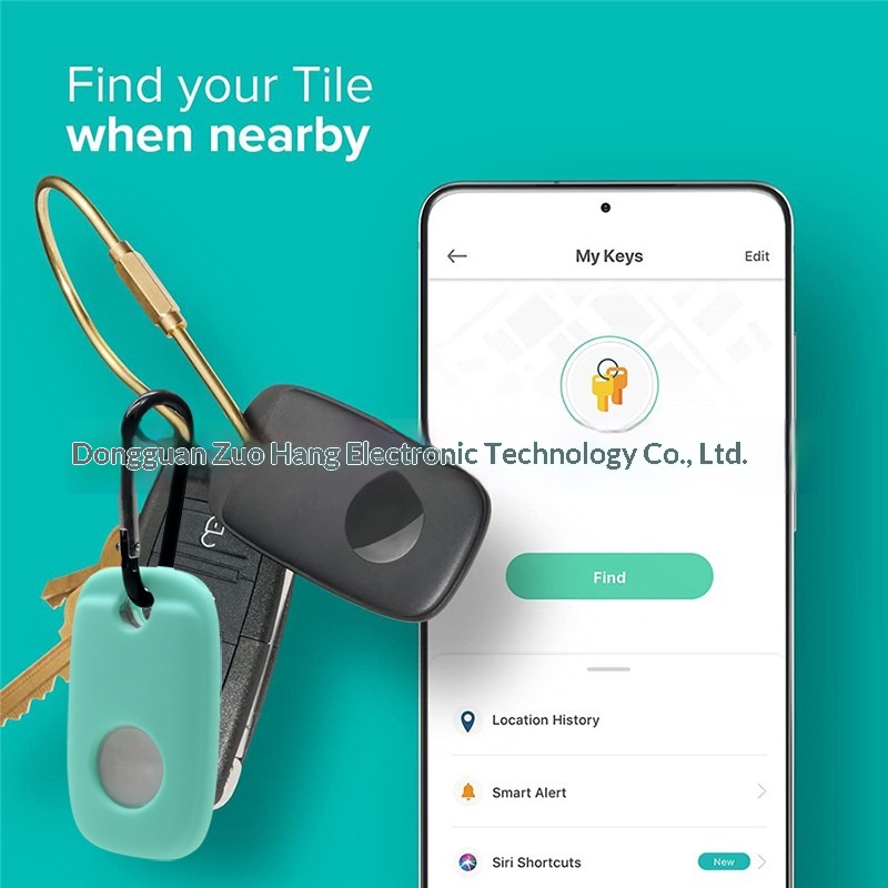 Skyddsfodral i silikon för tile pro bluetooth tracker_voghion.com