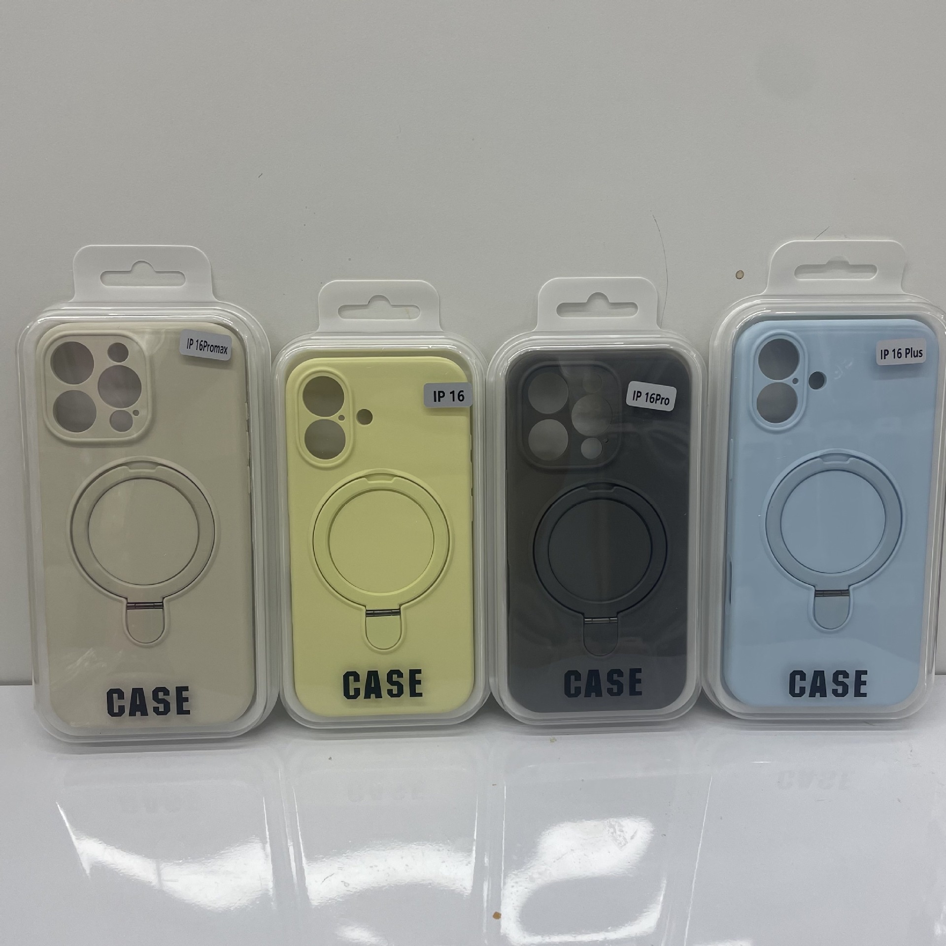 Suitable For IPhone 17 Liquid Silicone Magnetic Stand 16 Pro Max Precision Hole Full Coverage Protective Case_voghion.com