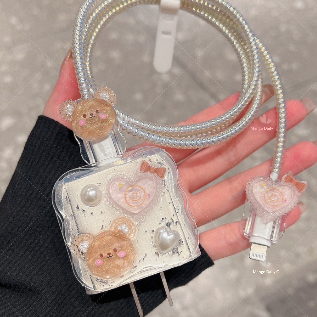 Protector De Cable De Carga Rápida Para Iphone Y Accesorios_voghion.com