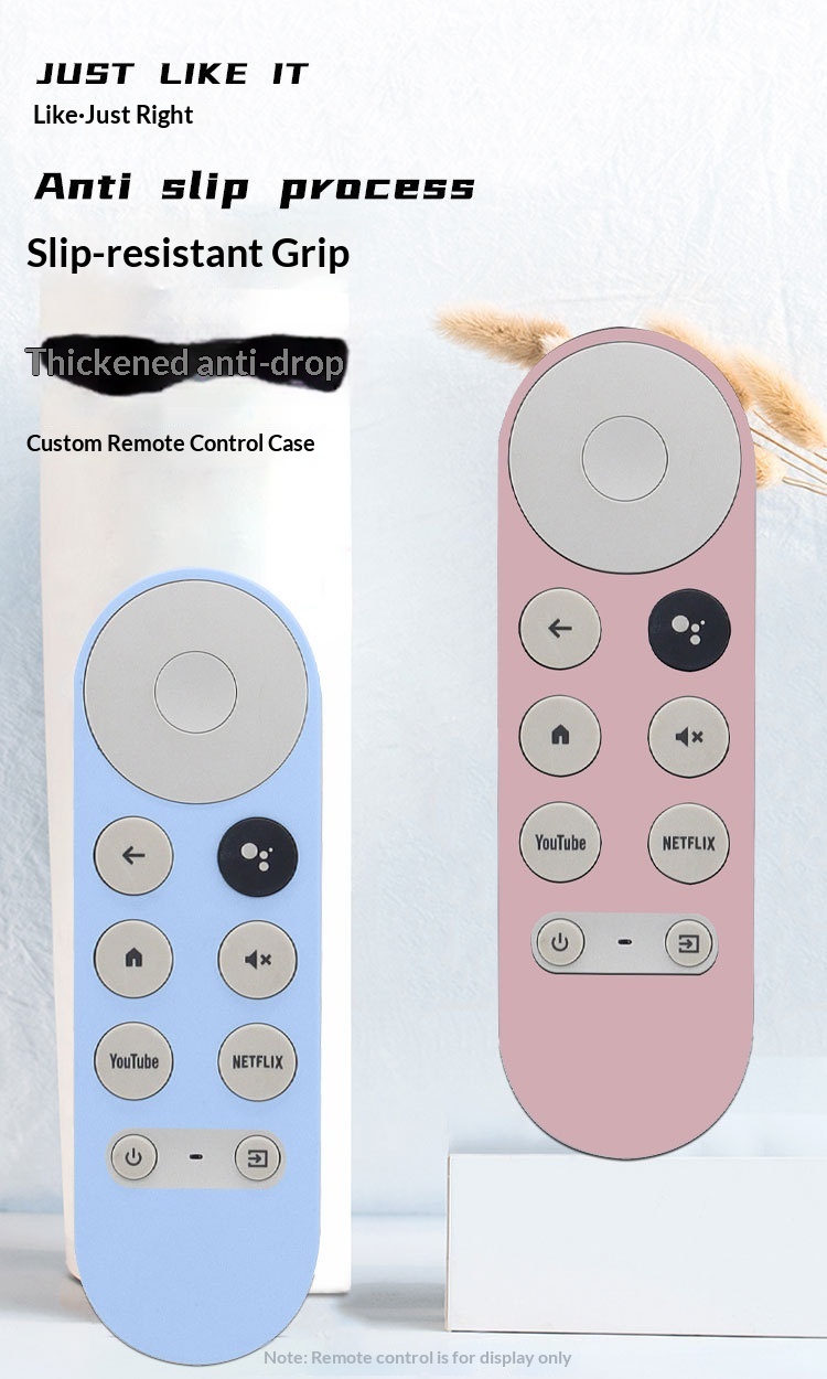 Suitable For TV 2020 Remote Control Chromecast Google Silicone Protective Case_voghion.com