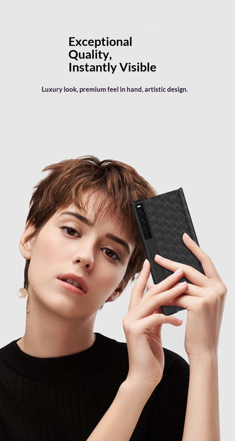 Compatible Huawei 2 Phone Business Mate Xs Foldable Screen Stand Shockproof H Leather Protective Case_voghion.com