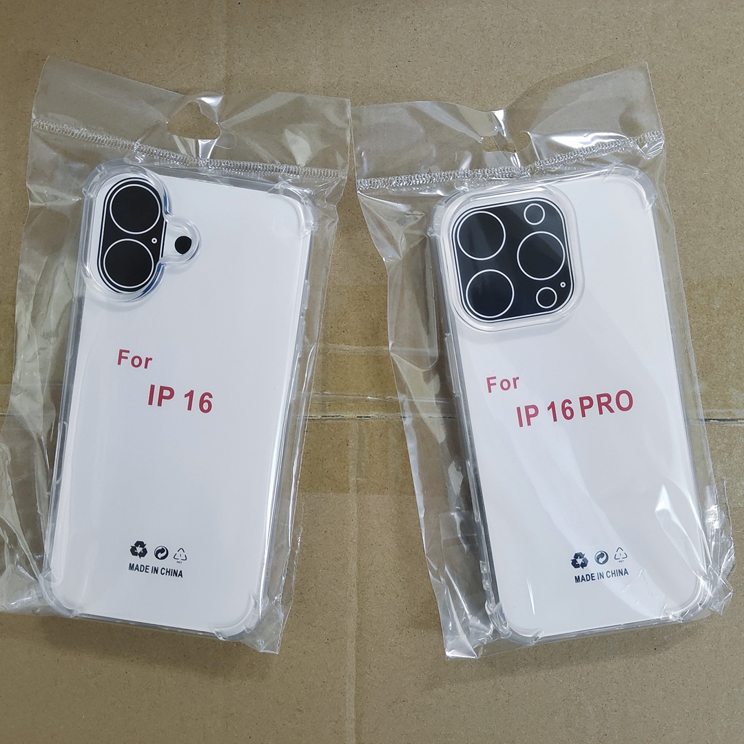 Adatto per IPHONE 17, custodia per telefono anti-caduta con fori precisi, anti-caduta a quattro angoli, bordo dritto trasparente_voghion.com