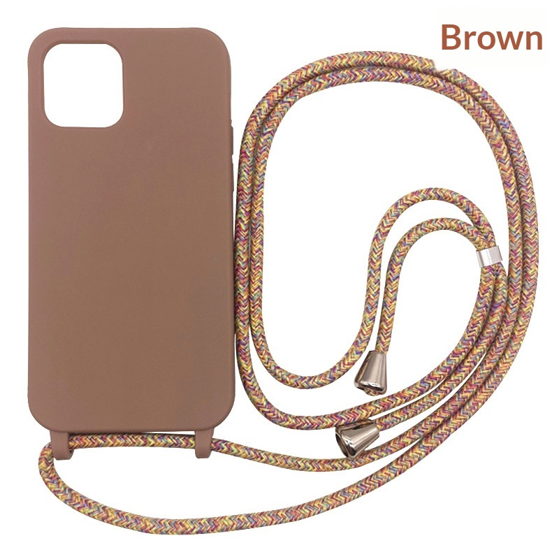 Neck Compatible IPhone 13 15 16 Phone Case With Lanyard Crossbody Strap_voghion.com
