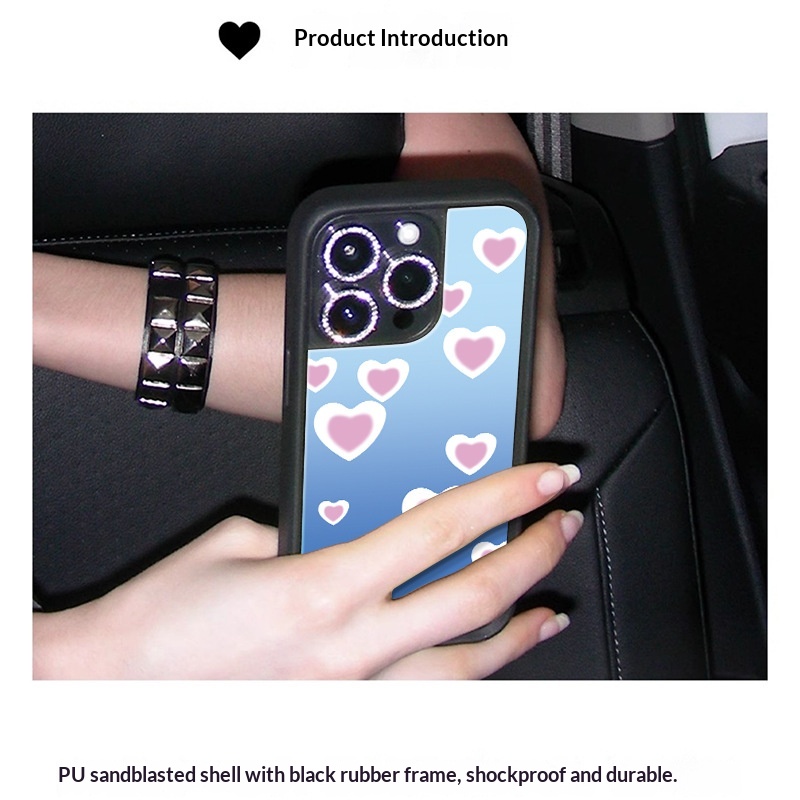 WildFlow Dream Heart Phone Case Compatible With IPhone 17 Iphone 16 Pro Max/15 Plus Protective Cover_voghion.com