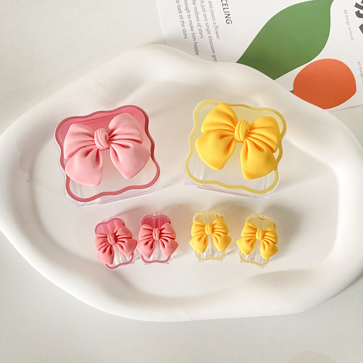 20W Wave Bow Protective Case Suitable For IPhone 14 Plus/13, Data Cable Winding Strap In Stock_voghion.com