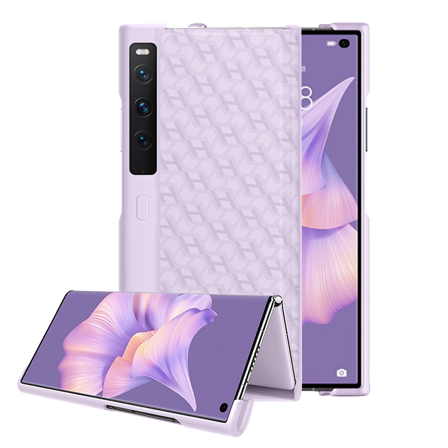 Compatible Huawei 2 Phone Business Mate Xs Foldable Screen Stand Shockproof H Leather Protective Case_voghion.com