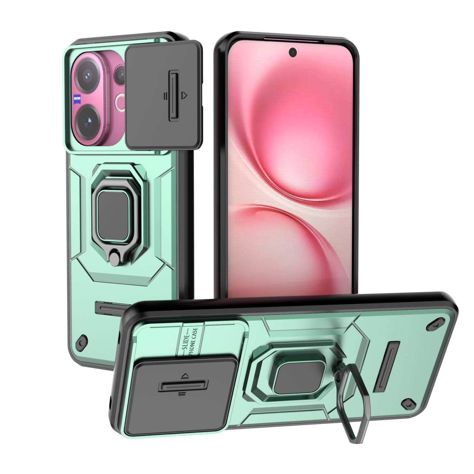 Suitable For VIVO V60 Combat Bear Phone Case, V50 Sliding Window Stand, S18Pro Anti-drop, S18 Protective Cover_voghion.com