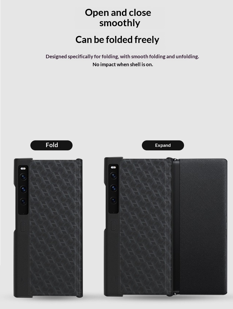 Compatible Huawei 2 Phone Business Mate Xs Foldable Screen Stand Shockproof H Leather Protective Case_voghion.com