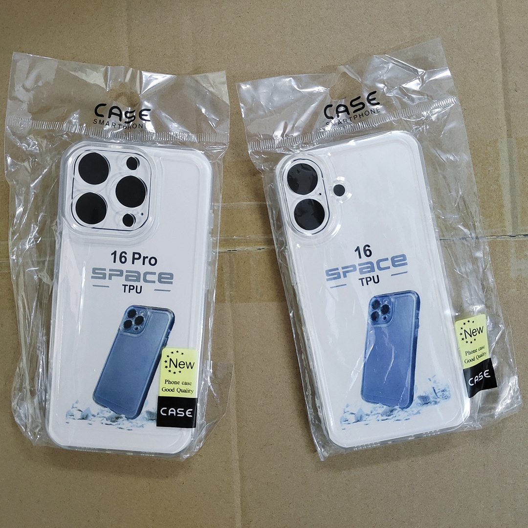 Adatto per IPHONE 17, custodia per telefono anti-caduta con fori precisi, anti-caduta a quattro angoli, bordo dritto trasparente_voghion.com