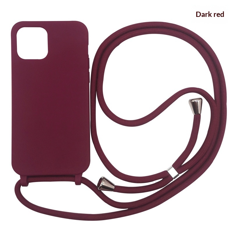 Neck Compatible IPhone 13 15 16 Phone Case With Lanyard Crossbody Strap_voghion.com