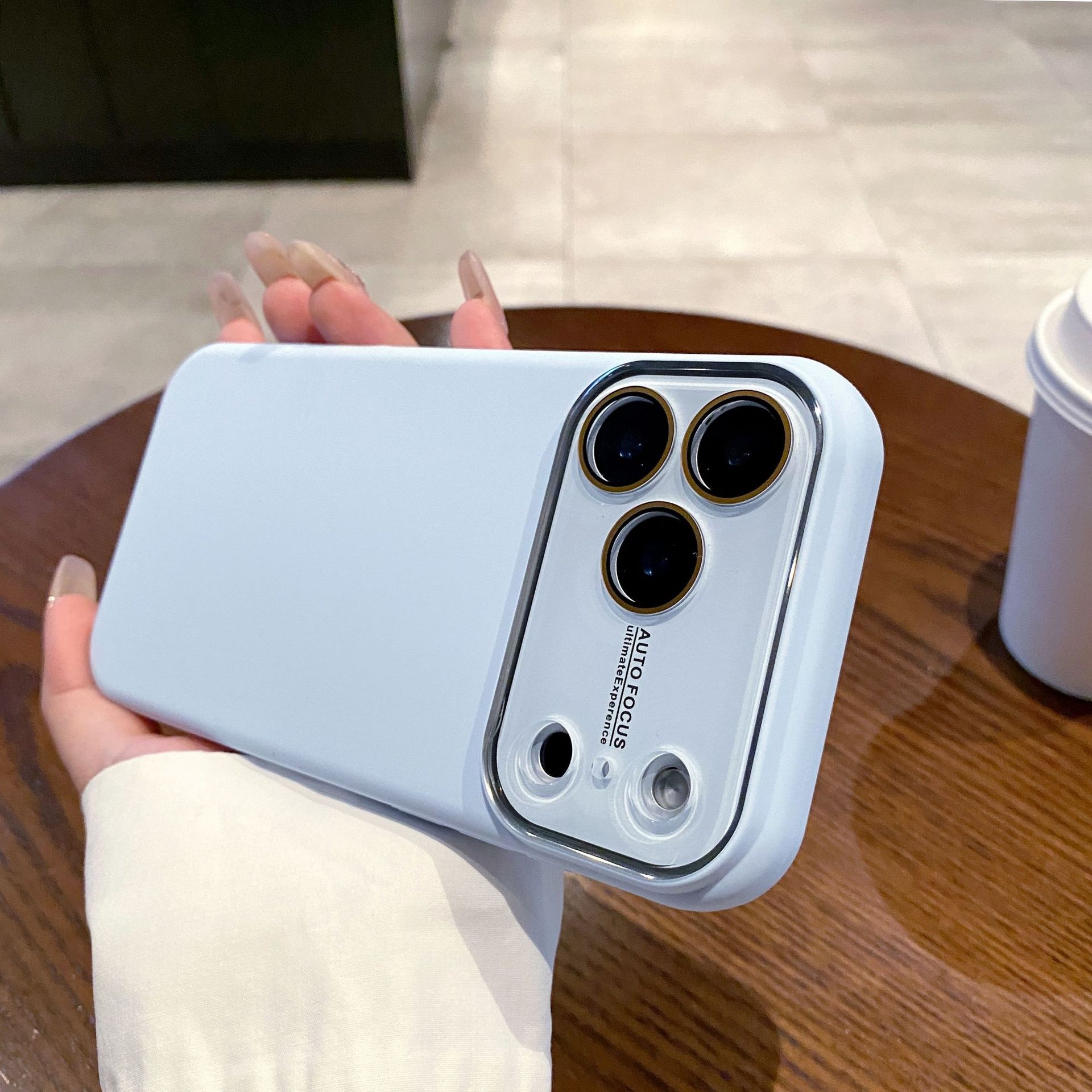 Liquid Large Window Compatible 17 Pro Max Phone Case IPhone 16 With Lens Protector Silicone Protective Cover 15_voghion.com