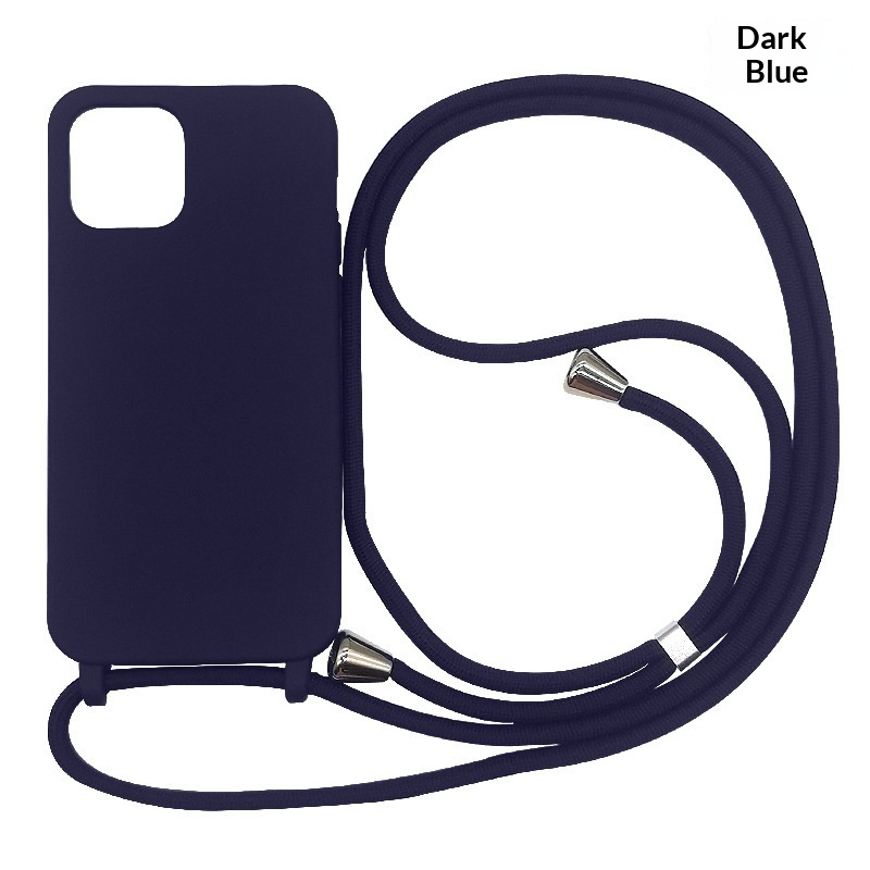 Neck Compatible IPhone 13 15 16 Phone Case With Lanyard Crossbody Strap_voghion.com