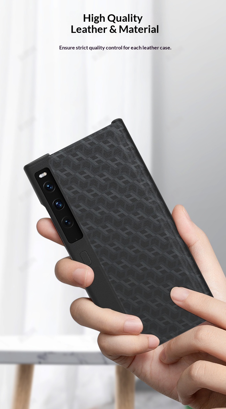 Compatible Huawei 2 Phone Business Mate Xs Foldable Screen Stand Shockproof H Leather Protective Case_voghion.com