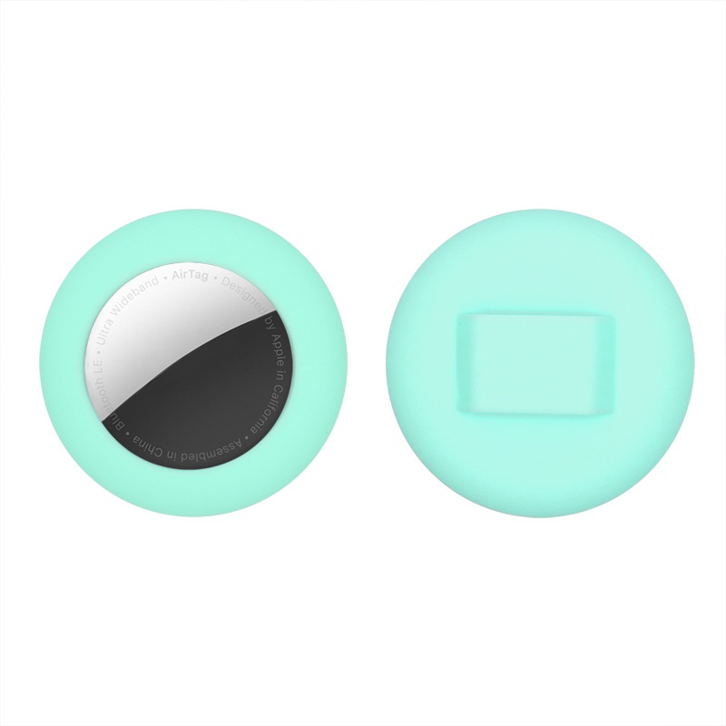 Custodia protettiva in silicone anti-smarrimento compatibile con tracker AirTag_voghion.com