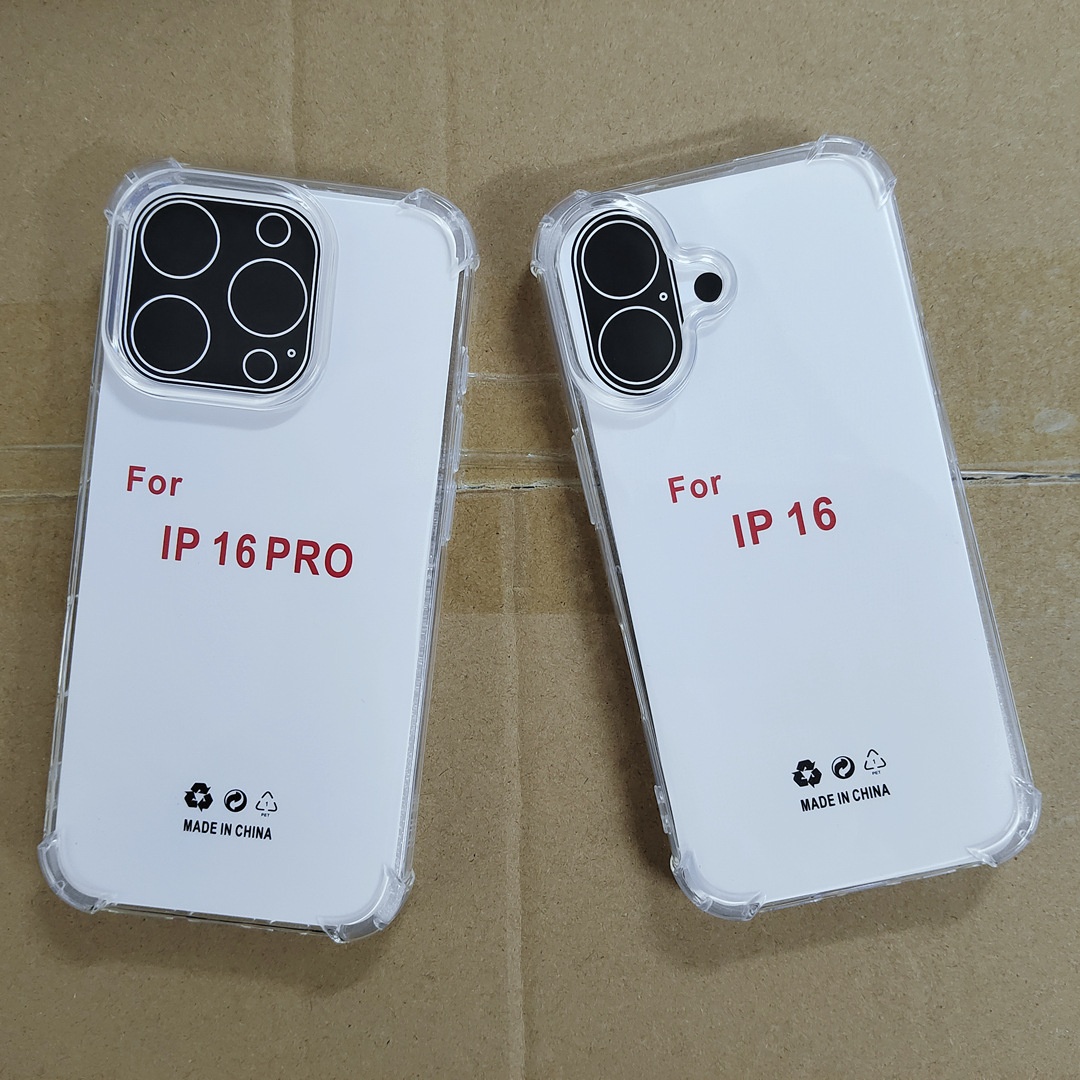 Adatto per IPHONE 17, custodia per telefono anti-caduta con fori precisi, anti-caduta a quattro angoli, bordo dritto trasparente_voghion.com