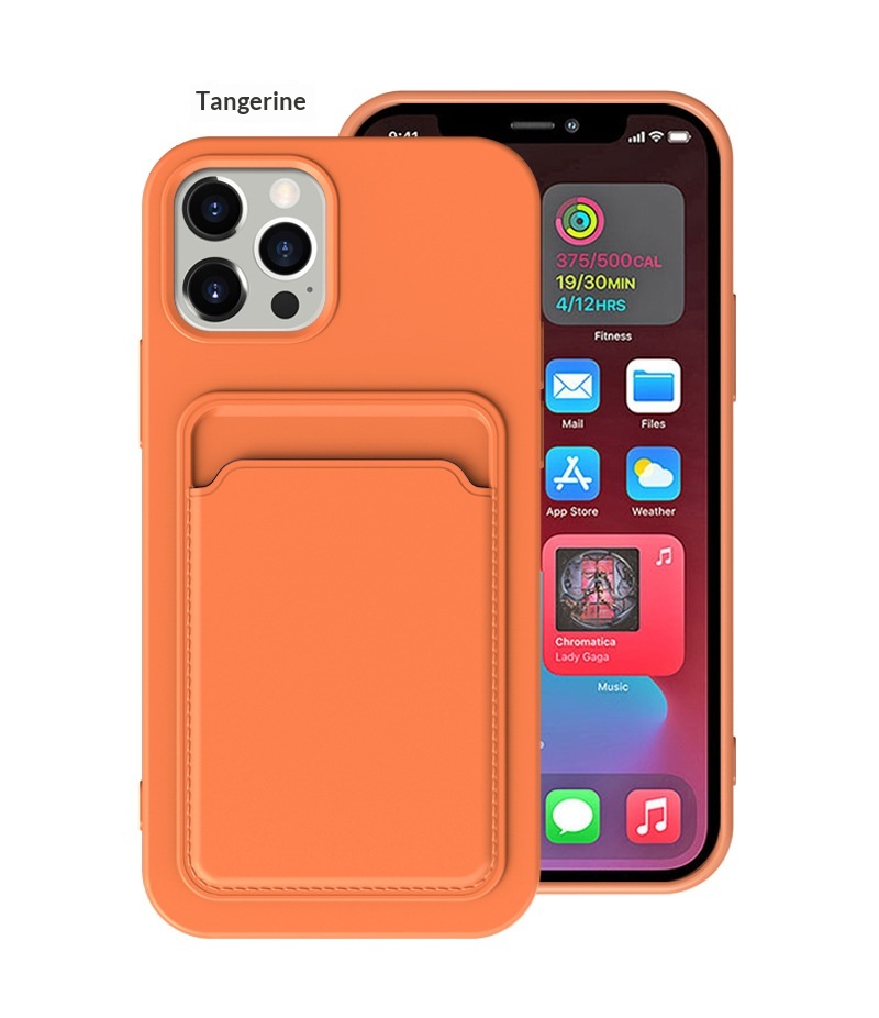 Iphone Case With Card Holder Liquid Silicone Full Coverage_voghion.com