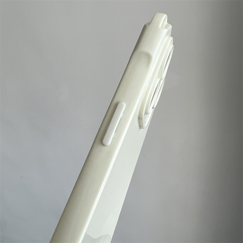 17 Large Four-Corner Cutout Case IPhone 16 Pro Max Compatible Solid Color Precision Hole Anti-Drop Phone Cover 15_voghion.com