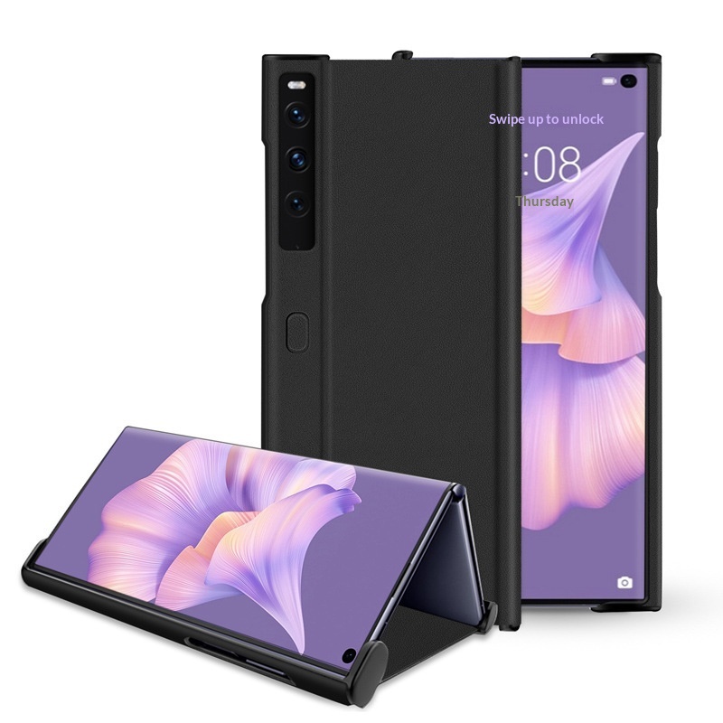 Compatible Huawei 2 Phone Business Mate Xs Foldable Screen Stand Shockproof H Leather Protective Case_voghion.com