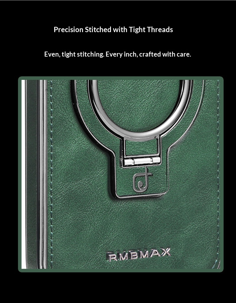 RMBMAX Compatible IPhone 17 Magnetic Phone Case 16 Pro Max Electroplated Stand Protective Cover_voghion.com