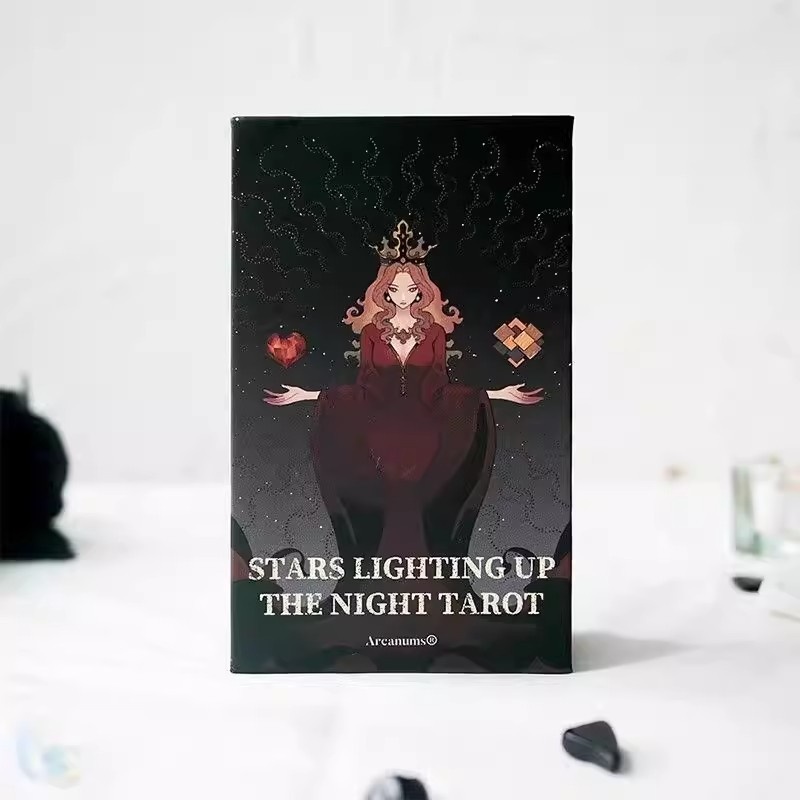 Jogo de cartas tarot globe trotter starry night clássico 78_voghion.com