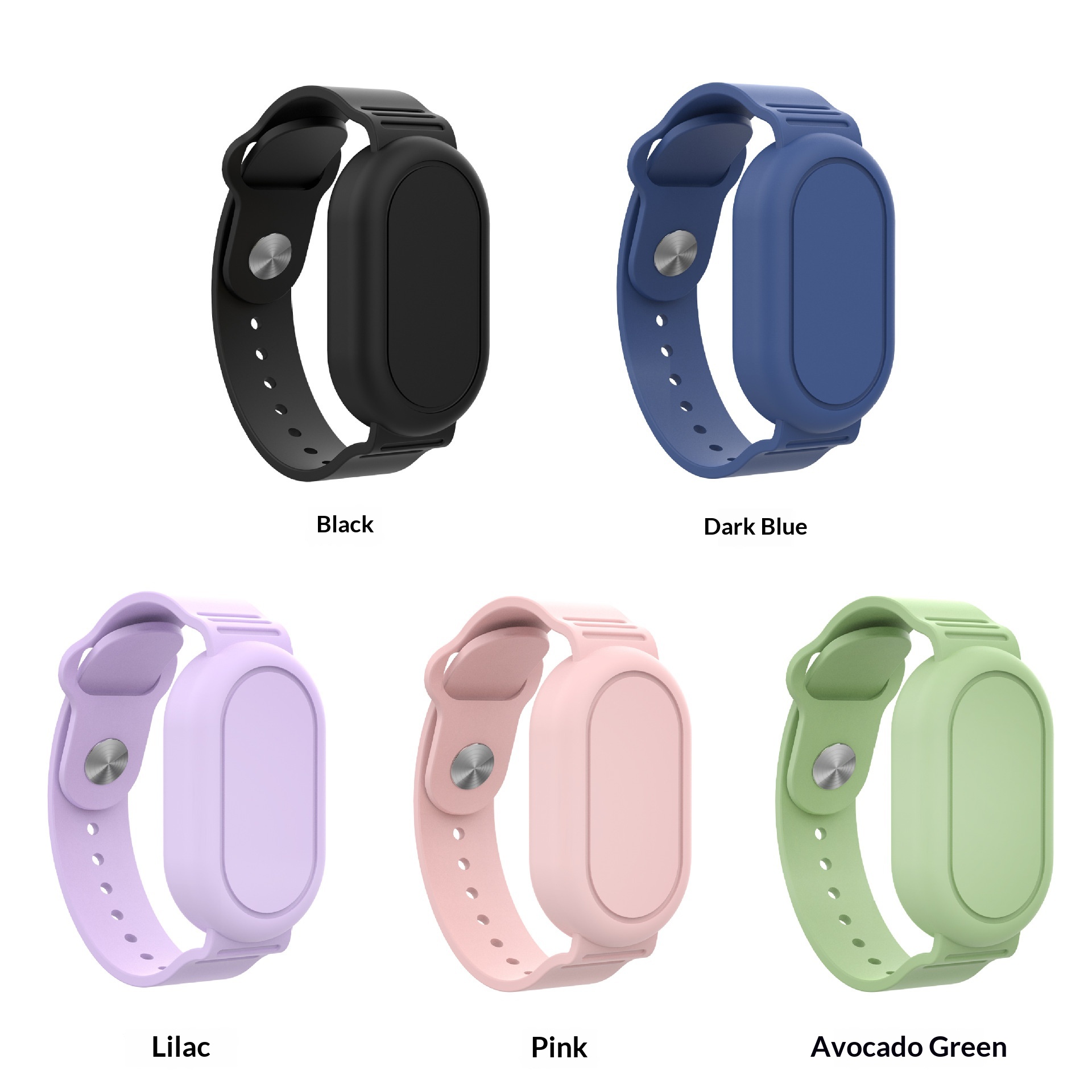 Suitable For Samsung SmartTag2 Wristband Case Anti-Lost Tracker Silicone Watch Strap Waterproof Protective Shell_voghion.com