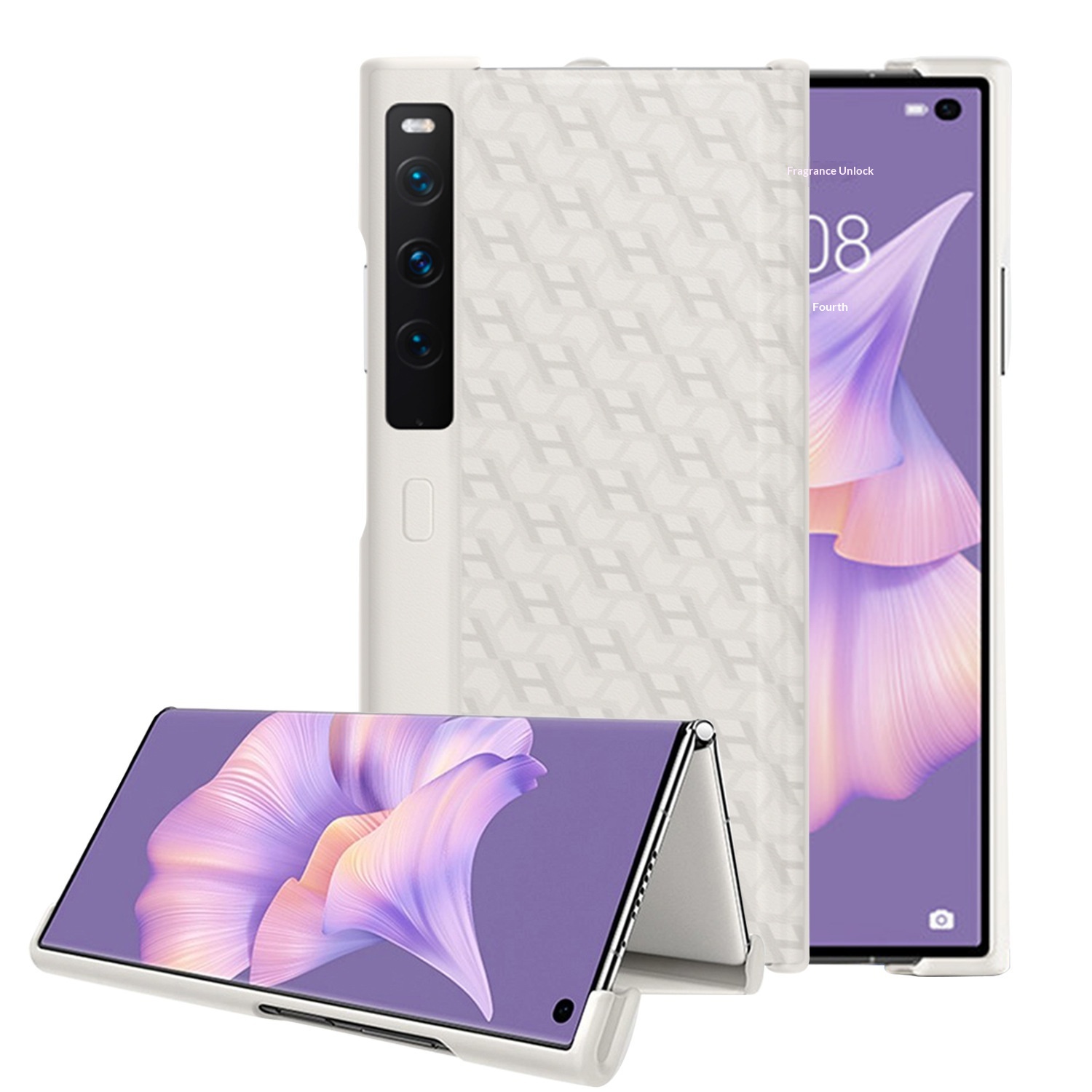 Compatible Huawei 2 Phone Business Mate Xs Foldable Screen Stand Shockproof H Leather Protective Case_voghion.com