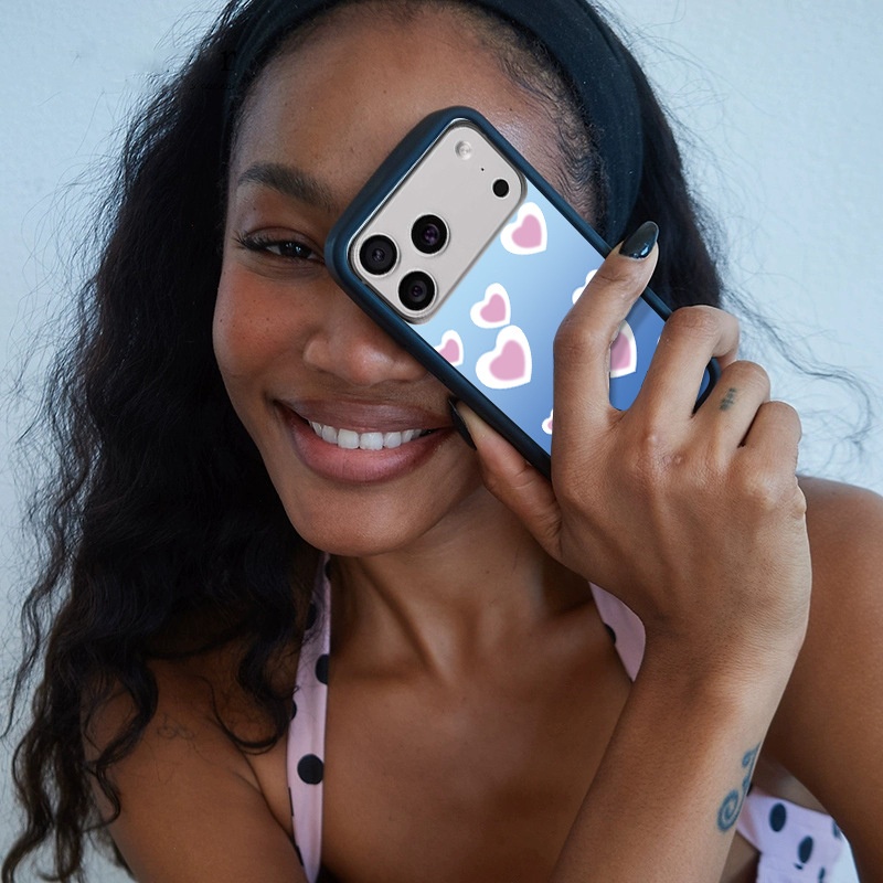 WildFlow Dream Heart Phone Case Compatible With IPhone 17 Iphone 16 Pro Max/15 Plus Protective Cover_voghion.com