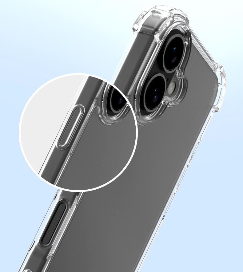 Capa de telemóvel transparente para iphone 16 pro max 16 plus_voghion.com