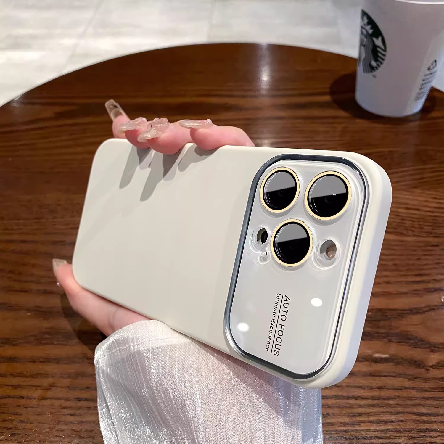 Liquid Large Window Compatible 17 Pro Max Phone Case IPhone 16 With Lens Protector Silicone Protective Cover 15_voghion.com