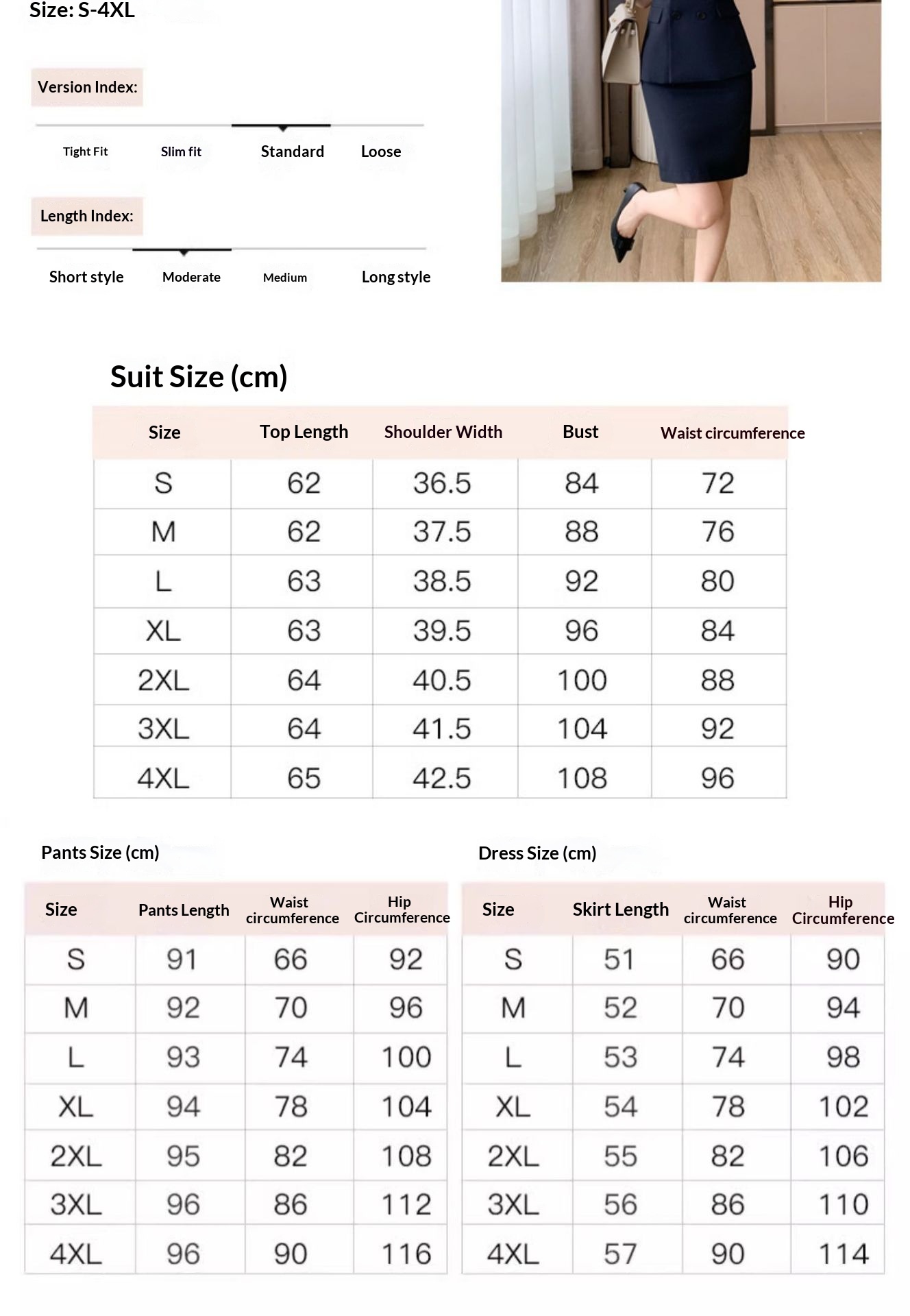 Professional Women's Three-piece Suit Casual Spring Autumn Set_voghion.com