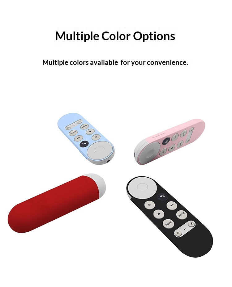 Suitable For TV 2020 Remote Control Chromecast Google Silicone Protective Case_voghion.com